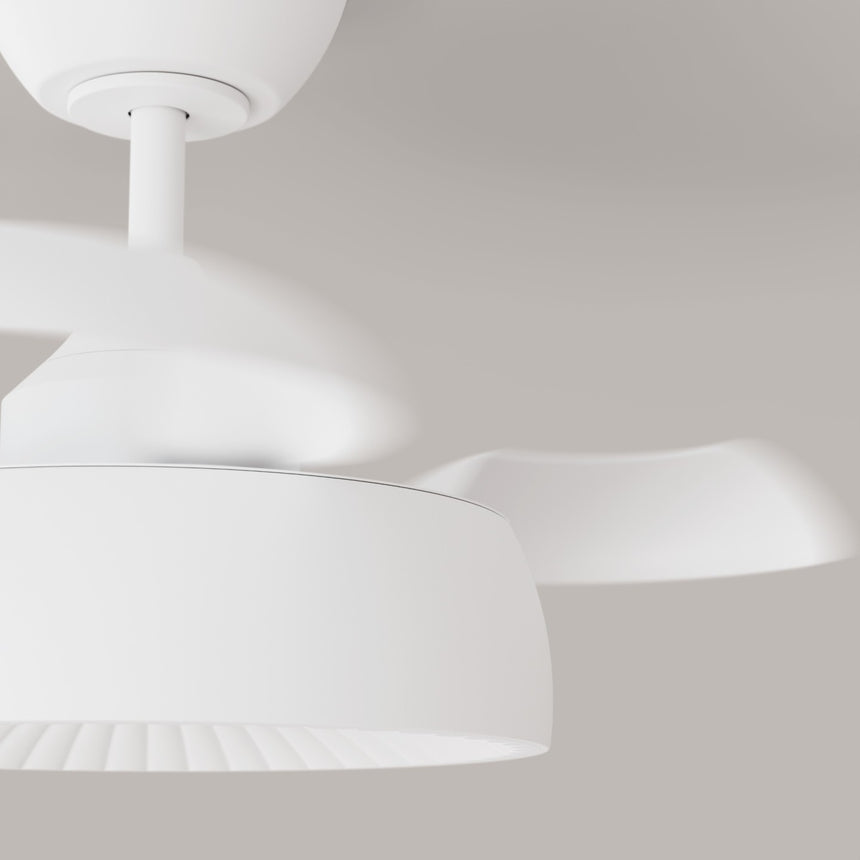 Ventilador de techo con luz Sulion Victoria 55cm LED blanco motor DC CCT regulable — vista 5