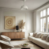 Ventilador de techo con luz Sulion Victoria 55cm LED blanco motor DC CCT regulable — vista 2