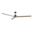 Ventilador de techo con luz Sulion Anne XXL LED negro Ø220cm 18W 2211718
