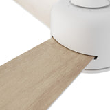 Ventilador de techo con luz Sulion Baloo Evo S LED madera blanco reversible CCT 20W 2193229