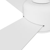 Ventilador de techo con luz Sulion Baloo Evo S LED madera blanco reversible CCT 20W 2193229