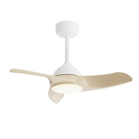 Ventilador de techo con luz Sulion Diehl S LED madera blanco CCT 21W 2199474