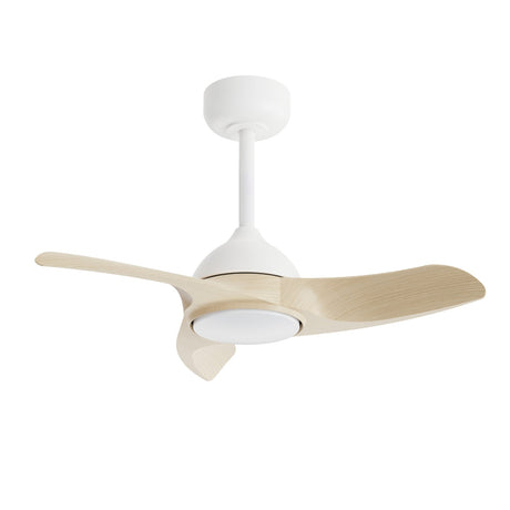 Ventilador de techo con luz Sulion Diehl S LED madera blanco CCT 21W 2199474