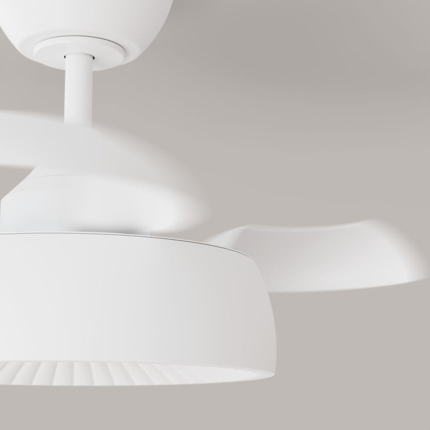 Ventilador de techo con luz Sulion Victoria S Xtra LED blanco CCT Ø55cm 16W 2209111