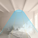 Ventilador de techo con luz Sulion Emma S Xtra LED tela madera blanco CCT 16W 2208183