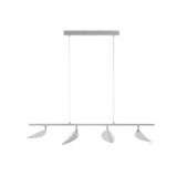 MDC SENDA Lámpara de techo colgante LED 4 luces blanco mate 577838102