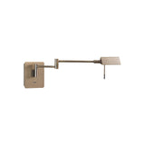 MDC LITE SQUARE Aplique bronce regulable y USB 577252202