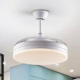 Schuller Vento Ventilador blanco Diámetro 50 dimable 168304D