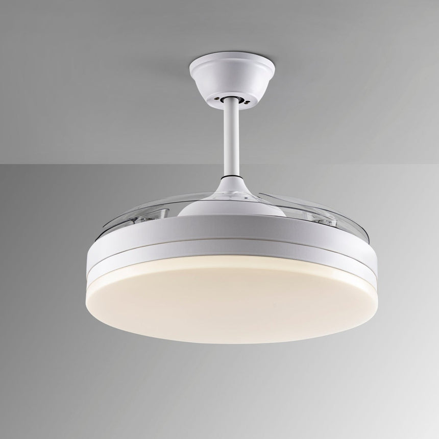 Schuller Vento Ventilador blanco Diámetro 50 dimable 168304D