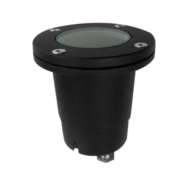 Iluminación exterior de suelo negros