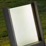 Schuller Matia Baliza exterior gris H30 IP65 216102