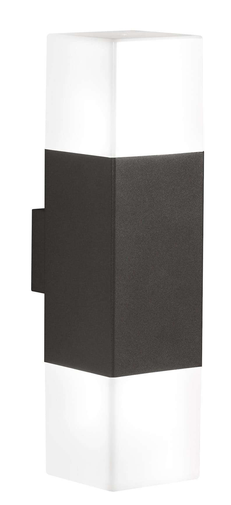 Trio Hudson Aplique de pared exterior LED de aluminio antracita 220060242