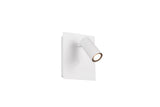 Trio Tunga Aplique de pared exterior LED de aluminio estera blanca 222960131