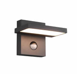 Trio Horton Aplique de pared exterior LED de aluminio antracita 226369142