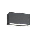 Trio Trent Aplique de pared exterior LED de aluminio antracita 226960242