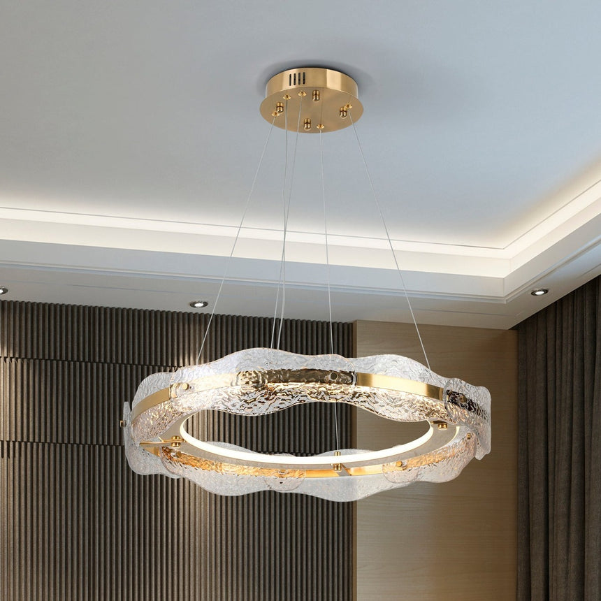 Schuller Lira Lámpara de techo colgante Ø60 oro dimable 294683D
