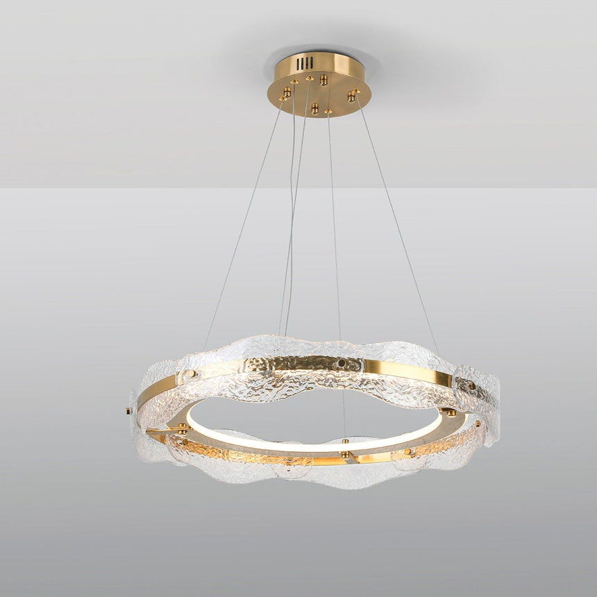 Schuller Lira Lámpara de techo colgante Ø60 oro dimable 294683D