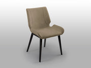 Silla Schuller Kiara negro y beige 54x83cm 297257 - vista alternativa