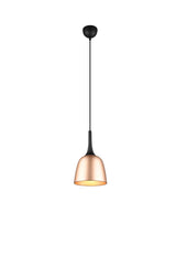 Trio Chiron Lámpara colgante de aluminio bronce mate 310800108