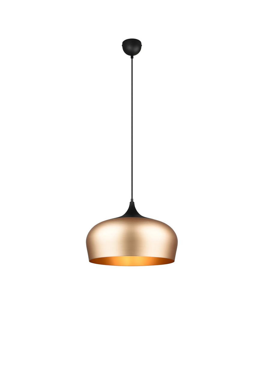 Trio Chiron Lámpara colgante de aluminio bronce mate 310890108