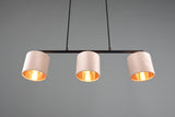 Trio Julieta Lámpara de techo colgante bolas tela beige 319000344