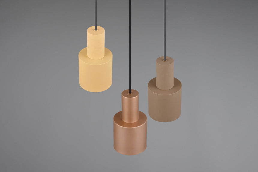 Trio Agudo Hanging Ceiling Lamp, Multicoloured Metal 319430317