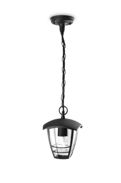 Philips Lighting Creek 15386-3016 Colgante 1 luz negro