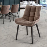 Schuller Silla Devany negro/piedra 359849