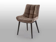 Silla Schuller Devany negro y piedra 57x86cm 359849 - vista alternativa