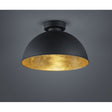 Trio Jimmy R60121002 Plafón negro