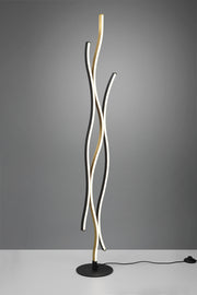 Lámpara de pie Trio Blaze LED bronce mate regulable 138cm 441210308