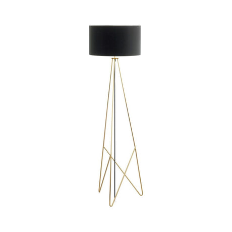 EGLO design 39231 Lámpara de pie negro, oro