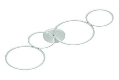 Trio Rondo 622610431 Plafón Blanco