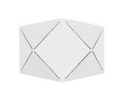 Trio Zandor 223510131 Aplique blanco mate