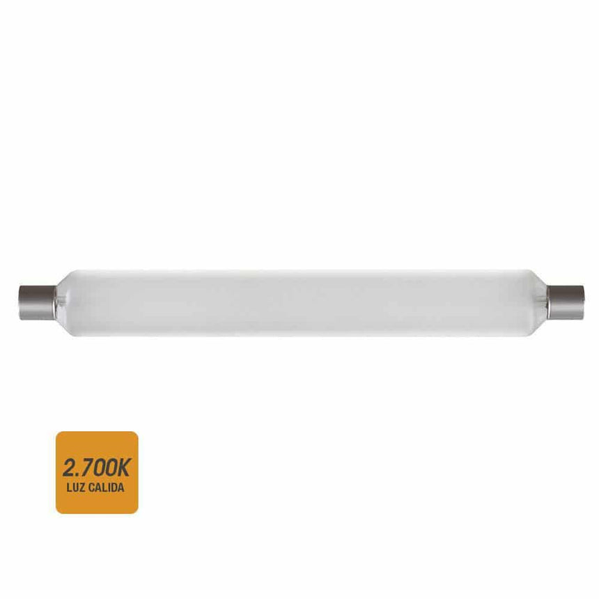 BOMBILLA SOFITO LED S19 2.700K CALIDA 230V 8W Ø 3,8X30,9CM (EQUIVALENTE 75W) EDM | Elektro3