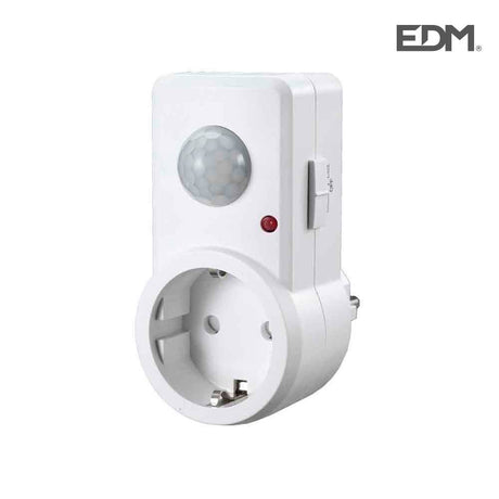 Elektro3 CLAVIJA CON DETECTOR DE MOVIMIENTO 1.200W EDM 8425998032253
