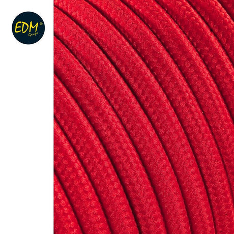 Elektro3 CABLE CORDON TUBULAIRE 2X0,75MM C62 ROJO 25MTS EURO/MTS 8425998119336