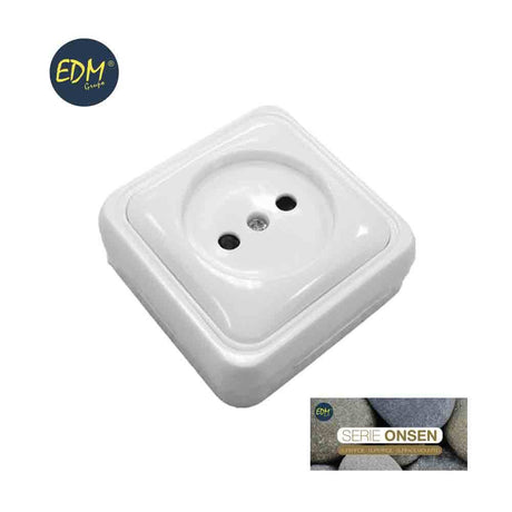 Elektro3 BASE 10/16A  SUPERFICIE "SERIE ONSEN"(BOLSA BLISTER) 8425998431636