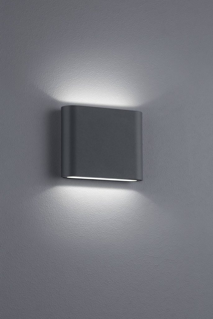 Trio Lighting Thames II 227560242 Aplique Aluminio fundido antracita