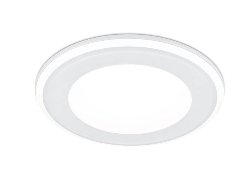 Trio Lighting Aura 652410131 Empotrables Plástico Estera blanca