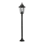 EGLO Navedo 93463 Baliza Navedo 1L Negro Plata-pátina