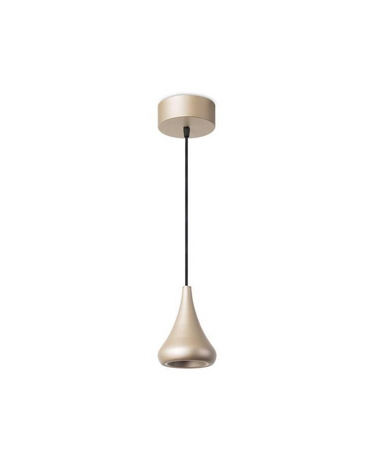 LEDS-C4 CHERRY 005346F5V1 Colgante LED 1 luz oro pintado.