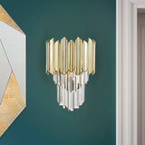 Schuller Tiara Aplique de 1 luz cromo y oro 605366