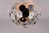 Trio Discalgo Plafón metal estera negra 609900357