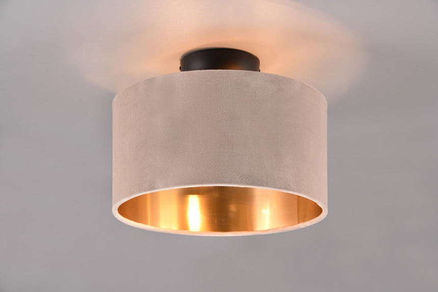 Trio Julieta Plafón tela beige 619000244