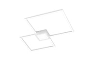 Trio Hydra Plafón LED de metal blanco mate 676240331
