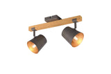 Trio Bell Foco de metal níquel antiguo 801900267