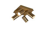 Trio Marley Foco de metal bronce viejo 802430404