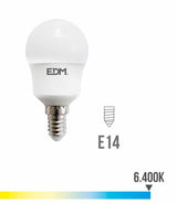BOMBILLA ESFERICA LED E14 8.5W 940 LM 6400K LUZ FRIA | Elektro3