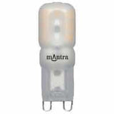 Mantra Bombillas G9 LED G9 2.5W 2700K 220lm blanco R09184